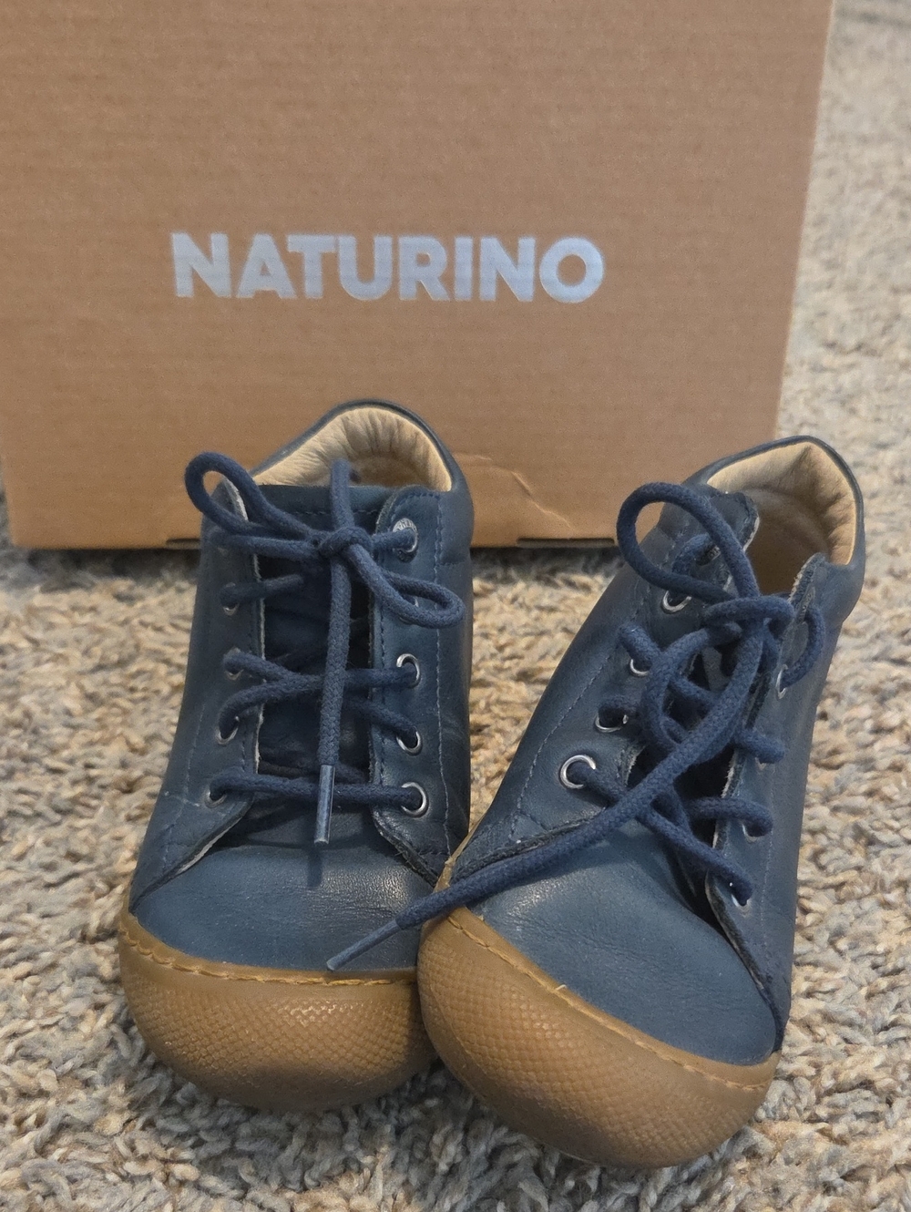 Naturino Cocoon Navy Leather